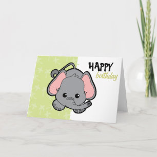 Baby Elephant Cutie Kort