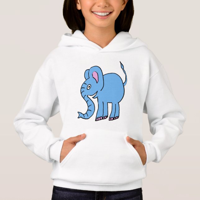 baby elephant hoody t-shirt (Framsida)