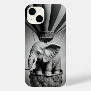 Baby Elephant i en Luftballong