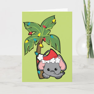 Baby Elephant jul Cutie Helgkort