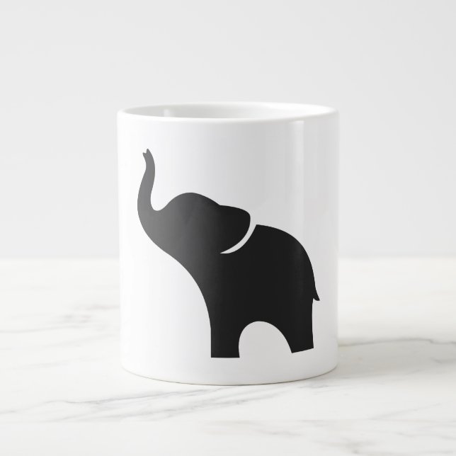 Baby Elephant Jumbo Mugg (Framsidan)