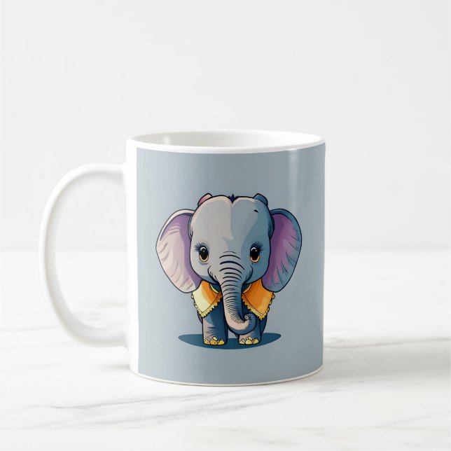 Baby Elephant Kaffemugg (Vänster)
