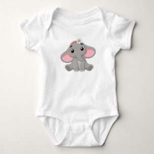 Baby Elephant Kärlek T Shirt