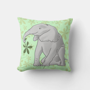 Baby Elephant & Löv Kudde