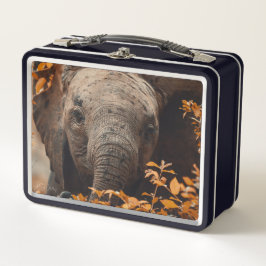 Baby Elephant Lunch Box - Anpassningsbar Safari Gi