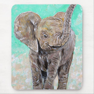Baby Elephant Painting Musmatta