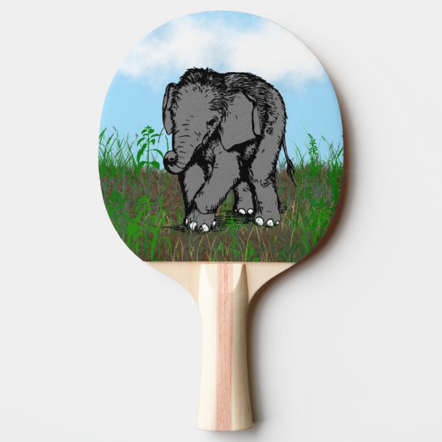 Baby Elephant Pingisracket (Baksidan)