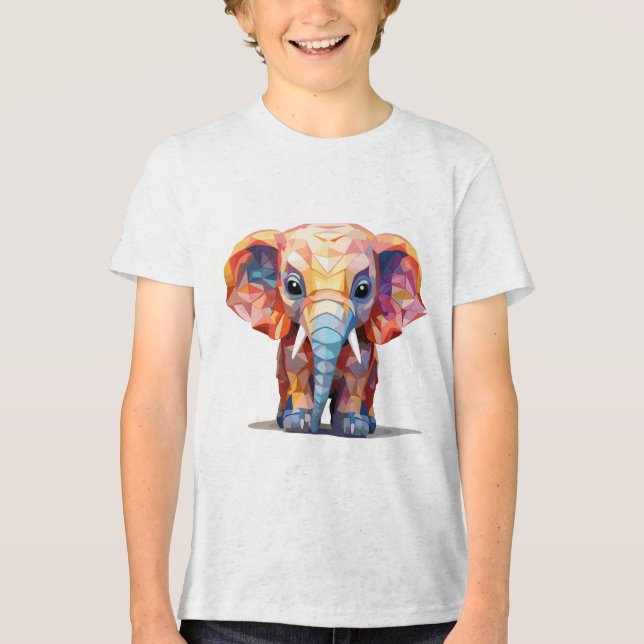 Baby Elephant T Shirt (Framsida)