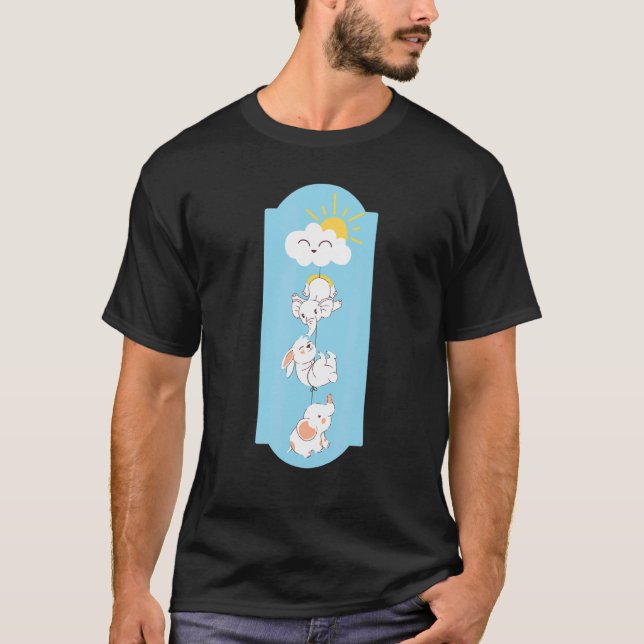 Baby Elephant T Shirt (Framsida)