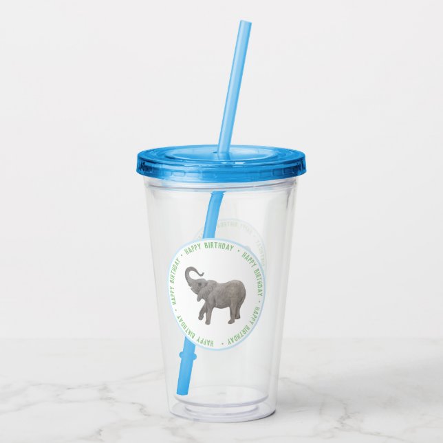 Baby Elephant Take Away Mugg (Baksida)