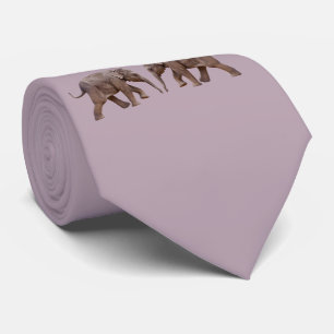 Baby Elephant Tie (Dusty Rosa) Slips