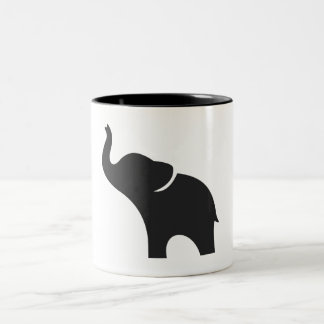 Baby Elephant Två-Tonad Mugg