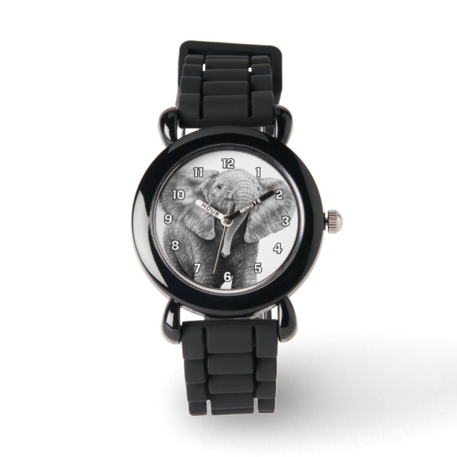 Baby Elephant Watch Armbandsur (Framsida)