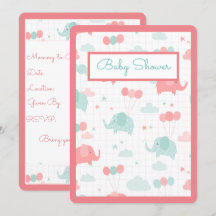 Baby Elephant Zoo Animals Boy eller Girl