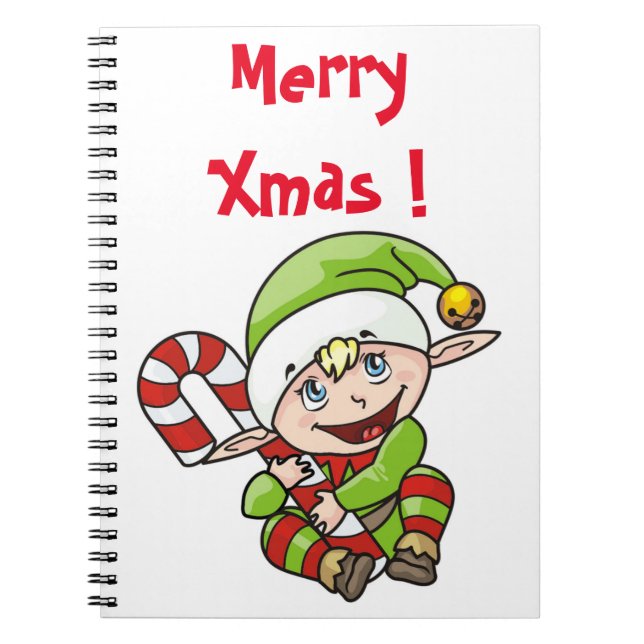 BABY ELF ANTECKNINGSBOK MED SPIRAL (Framsidan)