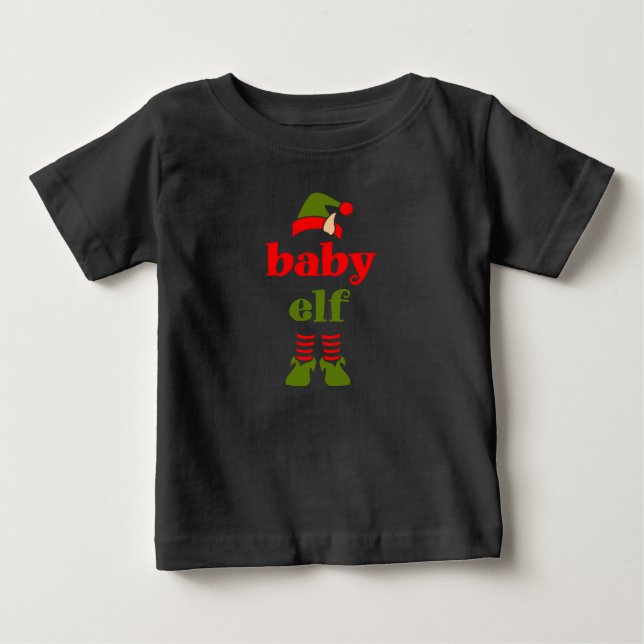 BABY ELF CHRISTMAS T-SHIRT (Framsida)