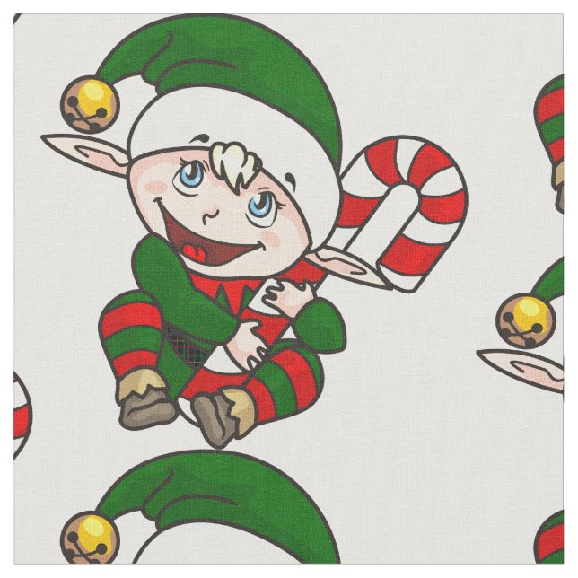 baby elf christmas tyg (Närbild)