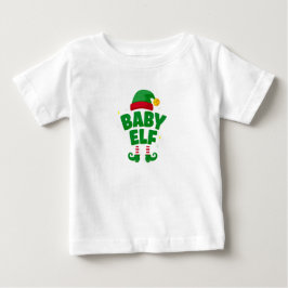 Baby Elf Cute Family Christmas Pajama T Shirt