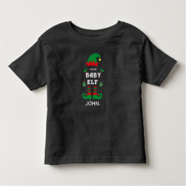 Baby elf-familjens matchande christmas-utrustning t shirt