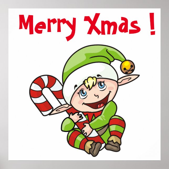 BABY ELF POSTER (Framsidan)