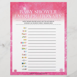 Baby Emoji Pictionary [Snowy Rosa] Brevhuvud