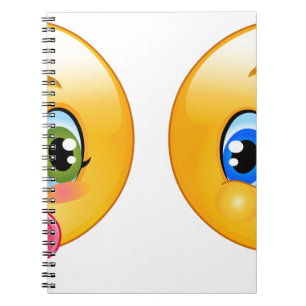 baby emojis anteckningsbok med spiral