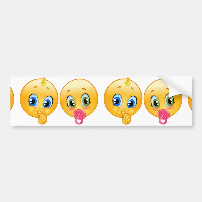 baby emojis bildekal (Framsidan)