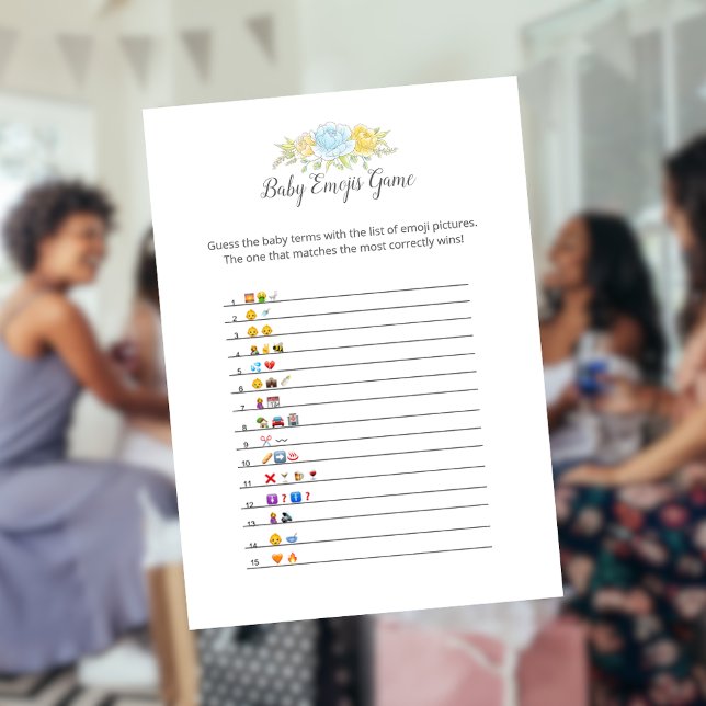 Baby Emojis Boy Nalle Card Program (Skapare uppladdad)