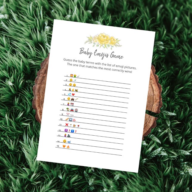 Baby Emojis Nalle Card Program (Skapare uppladdad)