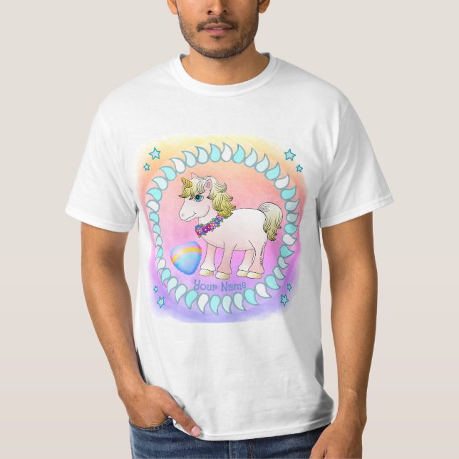 Baby Enhörning  T Shirt (Framsida)