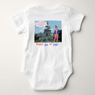 baby ett biet. Lycklig 4:e råtta/unclesam T Shirt