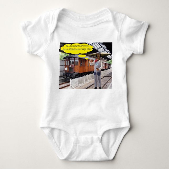 baby ett biet. Lycklig Fars dag. ko/dirigto T Shirt (Framsida)