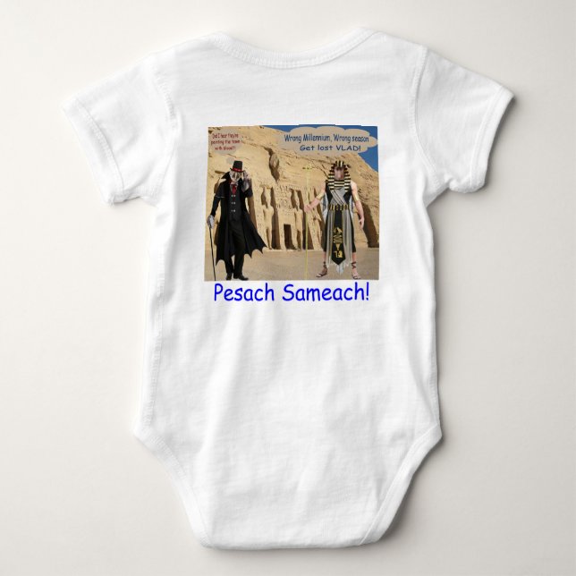 baby ett biet. Lycklig Pesach. loris/apa T Shirt (Baksida)
