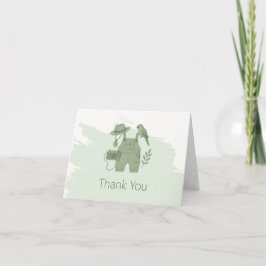 Baby Explorer Äventyr Baby Shower Tack Kort