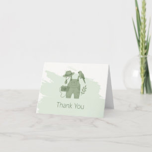 Baby Explorer Äventyr Baby Shower Tack Kort