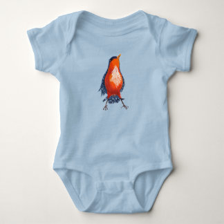 Baby fågel t shirt