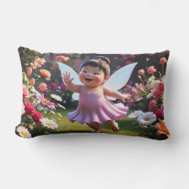 Baby Fairy Hälsning Lumbarkudde