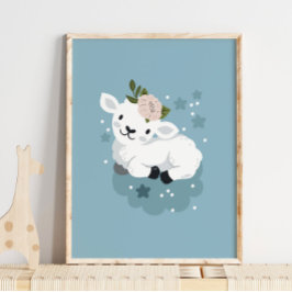 Baby får Namn Poster | Fårväggskonst