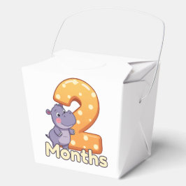 baby Favor Boxes 2 months Presentaskar