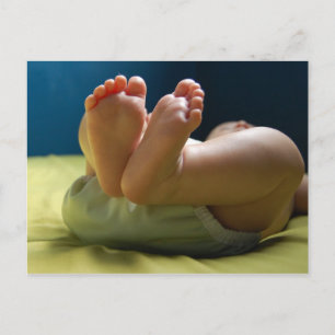 Baby Feet Dreams Vykort