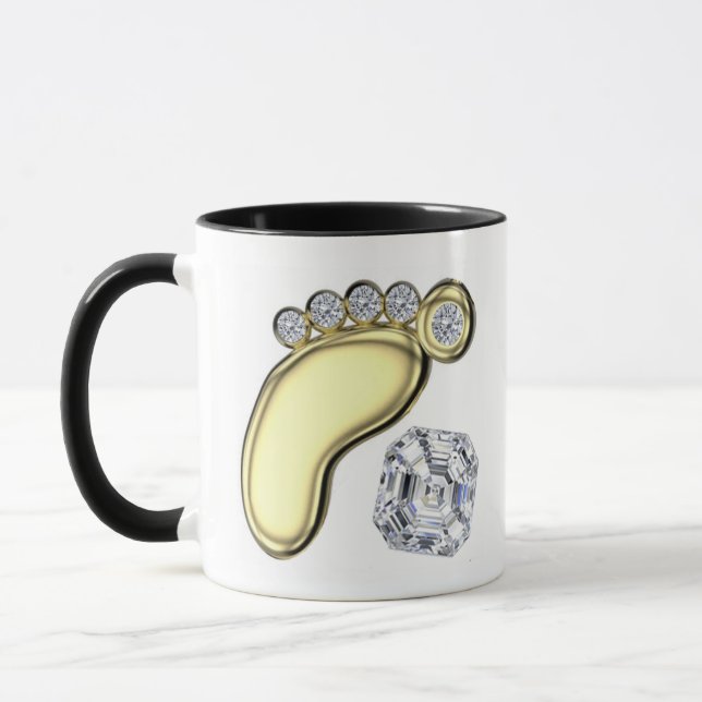 Baby Feet Mugg (Vänster)