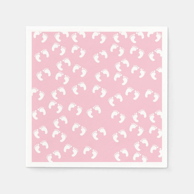 Baby Feet Pappersservett (Framsidan)