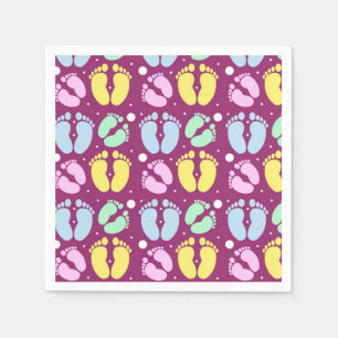 Baby Feet Pappersservett