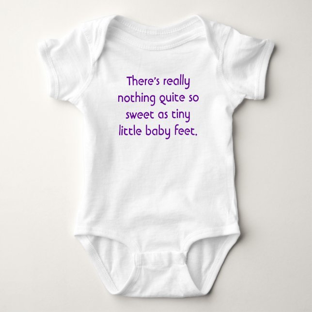 Baby Feet Tee Shirt (Framsida)