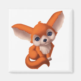 Baby Fennec Fox Magnet