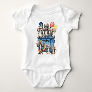 Baby Feral Födelsedags Bodysuit T Shirt