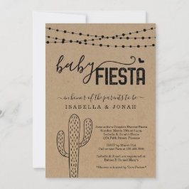 Baby Fiesta Peles könsuppehållande babyskor Inbjudningar