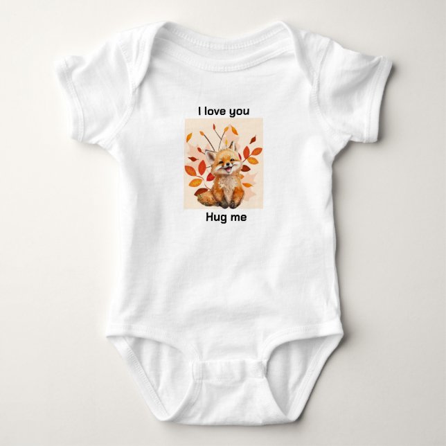 Baby Fin Jersey T-Shirt (Framsida)
