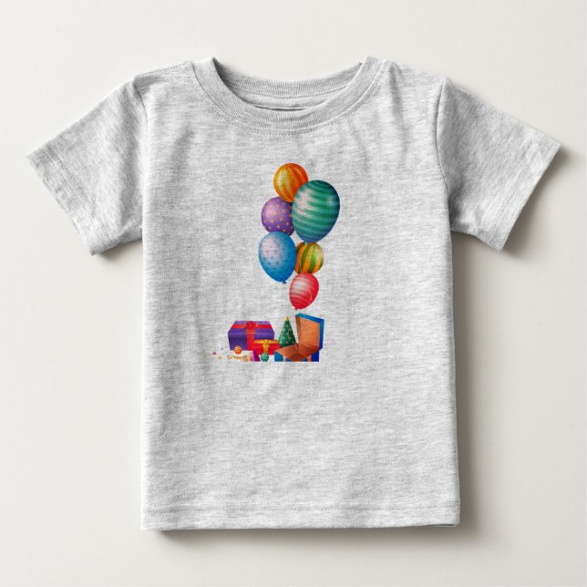 Baby Fin Jersey T-Shirt (Framsida)