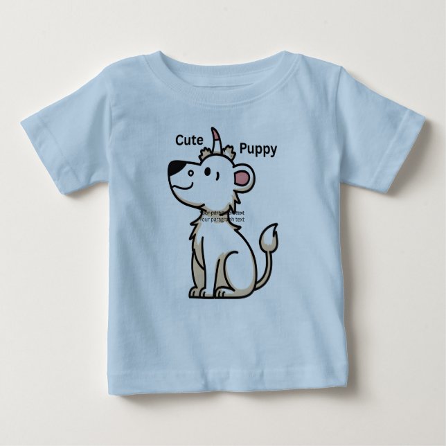 Baby Fine Jersey T-Shirt (Framsida)